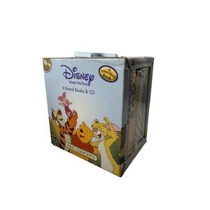 Disney Winnie The Pooh Board Books With CD First Concepts 2003